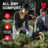 GripFit Eco - Friendly Gardening Gloves - NoCry - 