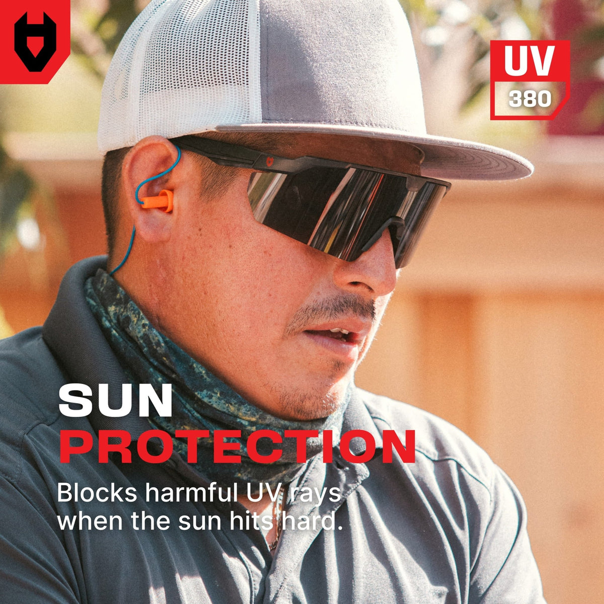 ImpactShield+ Polarized Safety Sunglasses - NoCry -