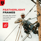 ImpactShield Pro Mirrored Safety Sunglasses - NoCry - 