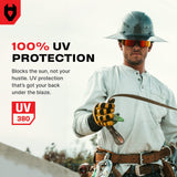 ImpactShield Pro Mirrored Safety Sunglasses - NoCry - 