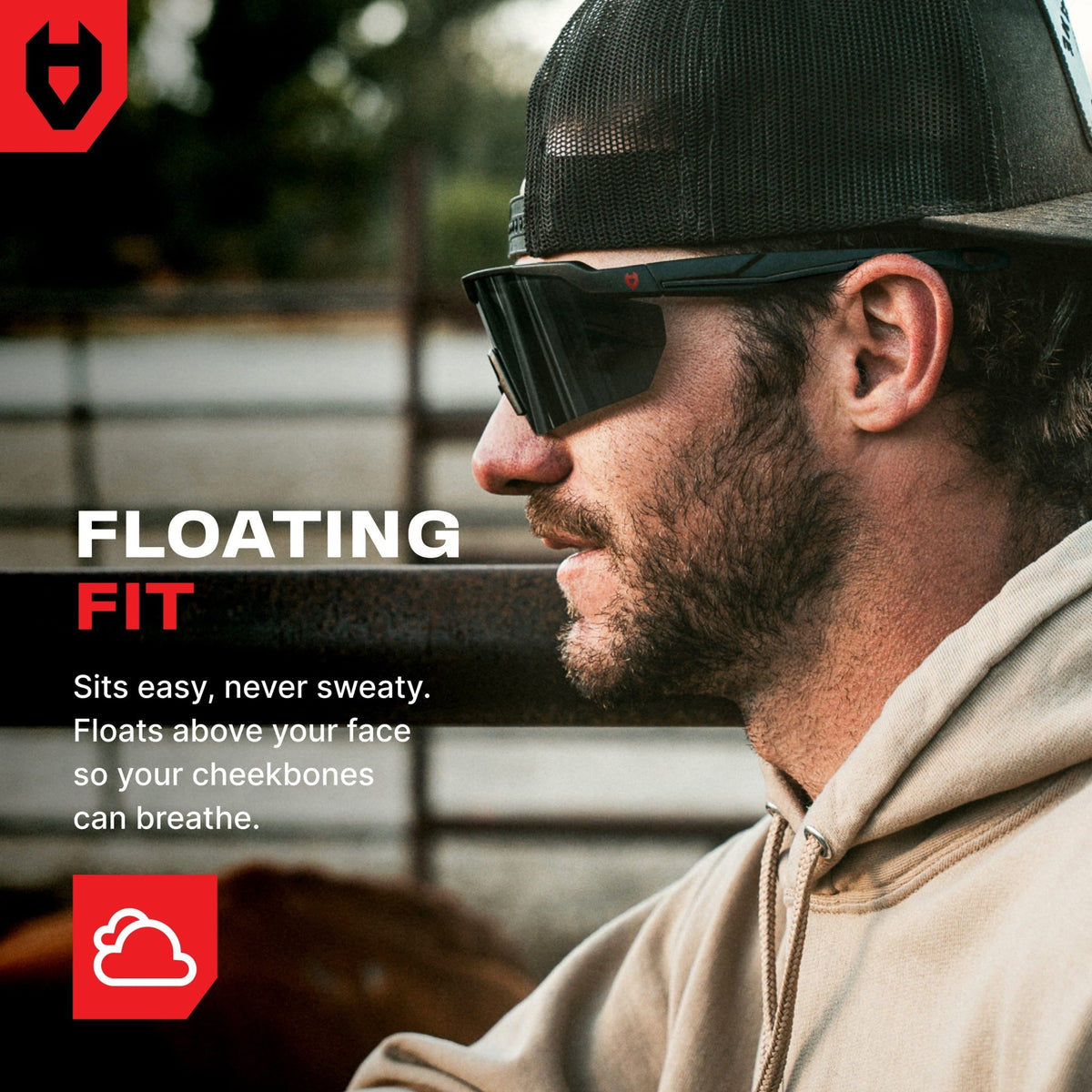ImpactShield+ Tinted Safety Sunglasses - NoCry - 