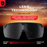 ImpactShield+ Tinted Safety Sunglasses - NoCry - 