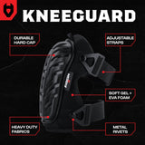 KneeGuard Hard Cap Gel Knee Pads - NoCry - 
