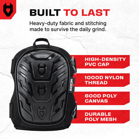 KneeGuard Hard Cap Gel Knee Pads - NoCry -