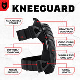 KneeGuard Hard Cap Gel Knee Pads - NoCry -