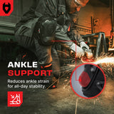 KneeGuard Professional Heavy Duty Gel Knee Pads - NoCry - 