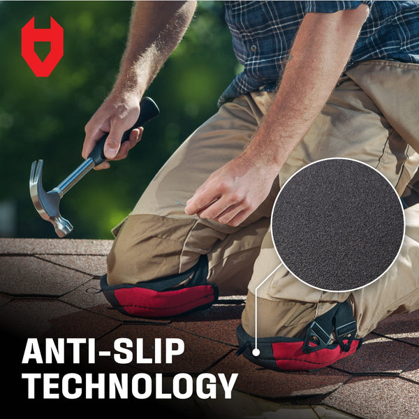 LightGuard+ Anti - Slip Flooring Foam Knee Pads - NOCRY