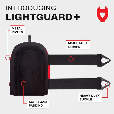 LightGuard+ Anti - Slip Flooring Foam Knee Pads - NoCry - 