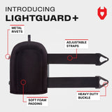 LightGuard+ Anti - Slip Flooring Foam Knee Pads - NoCry - 