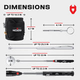 MagnetKit+ Telescoping Magnetic Pickup Tool Set - NoCry - 