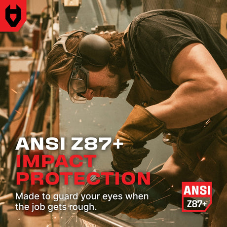 OverSpecs+ Seal Safety Goggles Over Glasses - NoCry - 