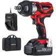 PowerTorque+ Powerful Cordless Impact Wrench Kit - NoCry - 