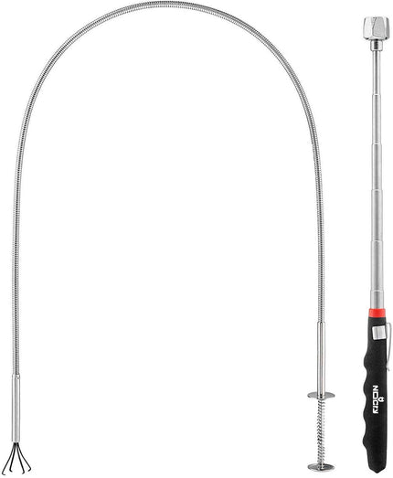 Extendable Chain Grabber RetrieveDuo Flexible Claw Grabber and Extendable Telescoping Magnet – NoCry