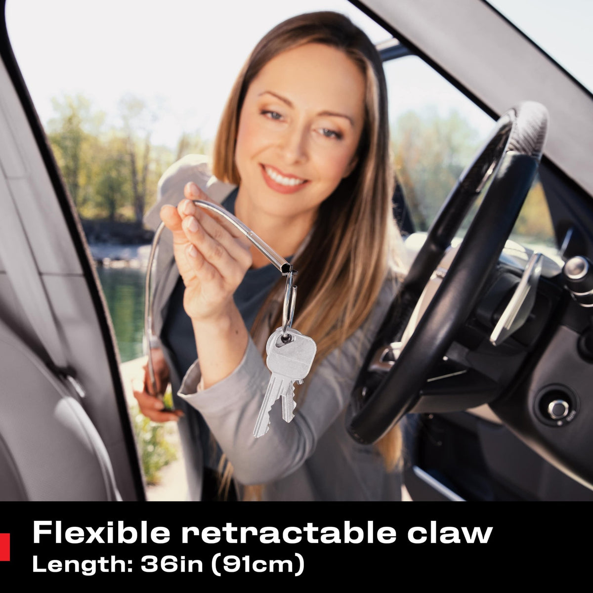 RetrieveDuo Flexible Claw Grabber and Extendable Telescoping Magnet - NOCRY