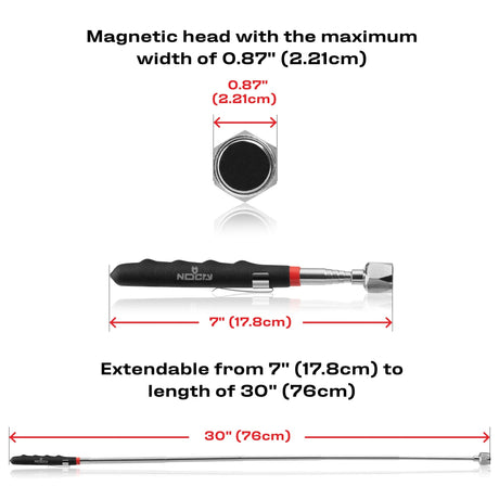 RetrieveMagnet Extendable Telescoping Magnet - NoCry - 