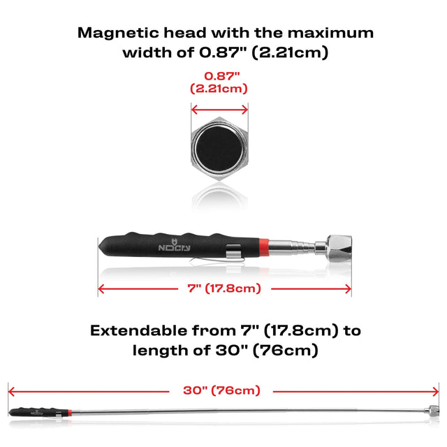 RetrieveMagnet Extendable Telescoping Magnet - NoCry - 