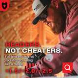 SideArmor Protective Safety Readers with Side Shields - NoCry -