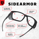 SideArmor Protective Safety Readers with Side Shields - NoCry -