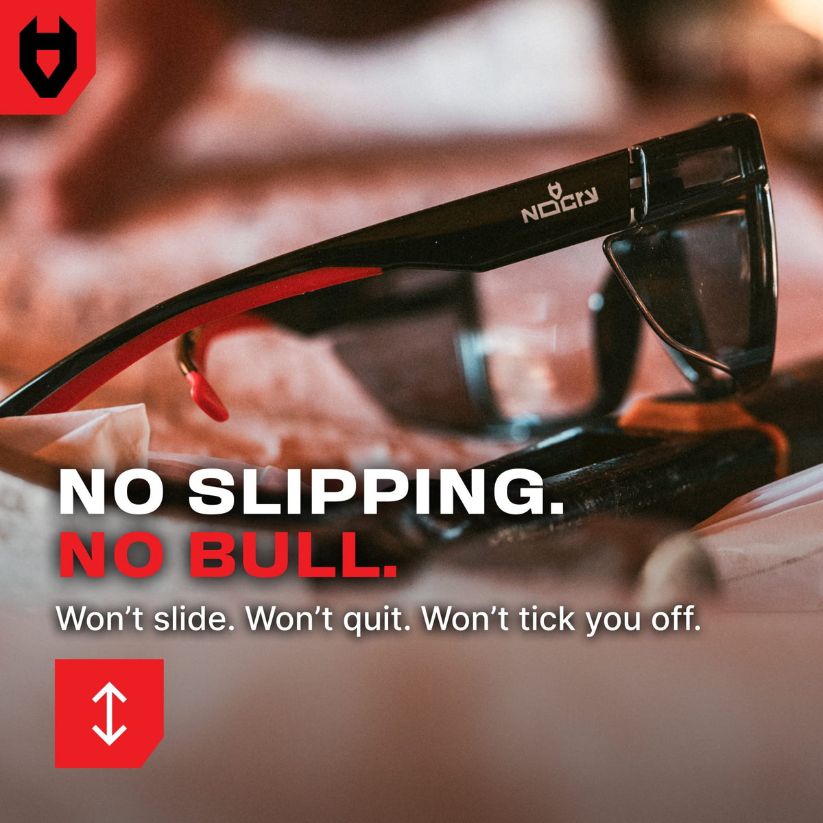 SideArmor Shield Safety Glasses - NOCRY
