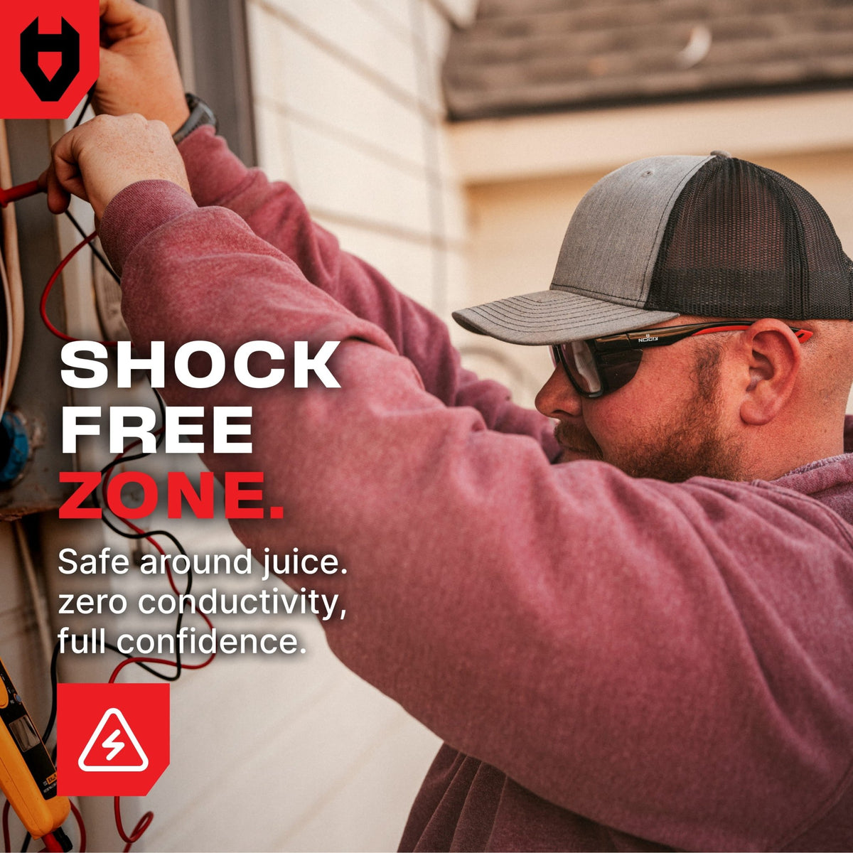 SideArmor Shield Safety Glasses - NOCRY