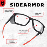 SideArmor Shield Safety Glasses - NoCry - 
