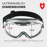 UltraShield+ Anti - fog Safety Goggles - NoCry - 