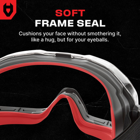 UltraShield Pro Premium Anti - Fog Safety Goggles - NoCry - 