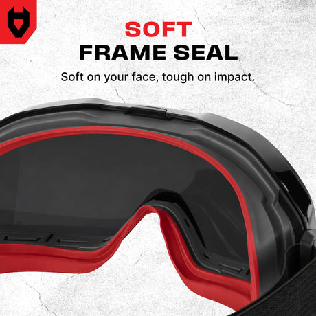 UltraShield Pro Premium Tinted Anti-Fog Safety Goggles - NoCry -