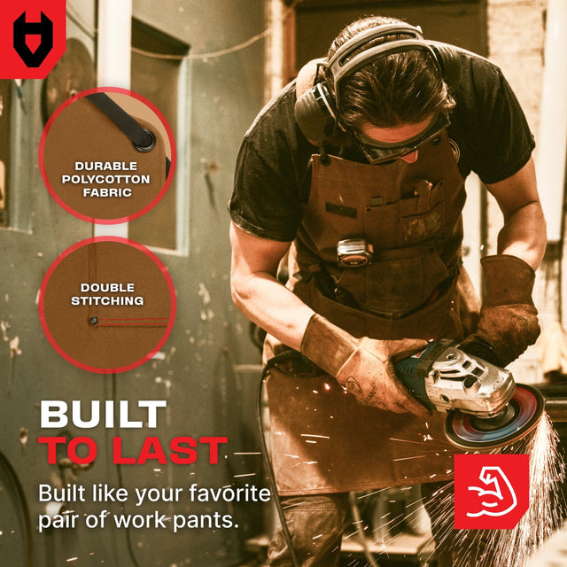WorkCraft+ Durable Functional Work Apron - NoCry - 