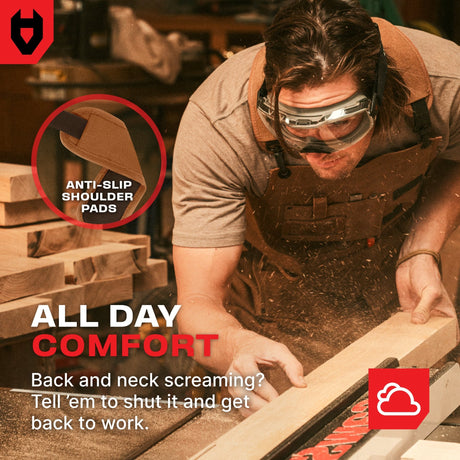 WorkCraft+ Durable Functional Work Apron - NoCry - 