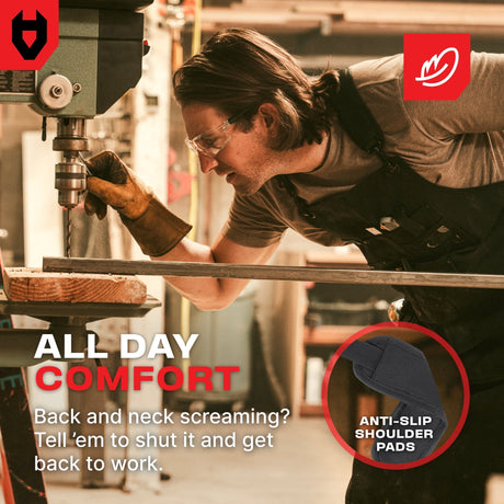 WorkCraft+ Durable Functional Work Apron - NoCry - 