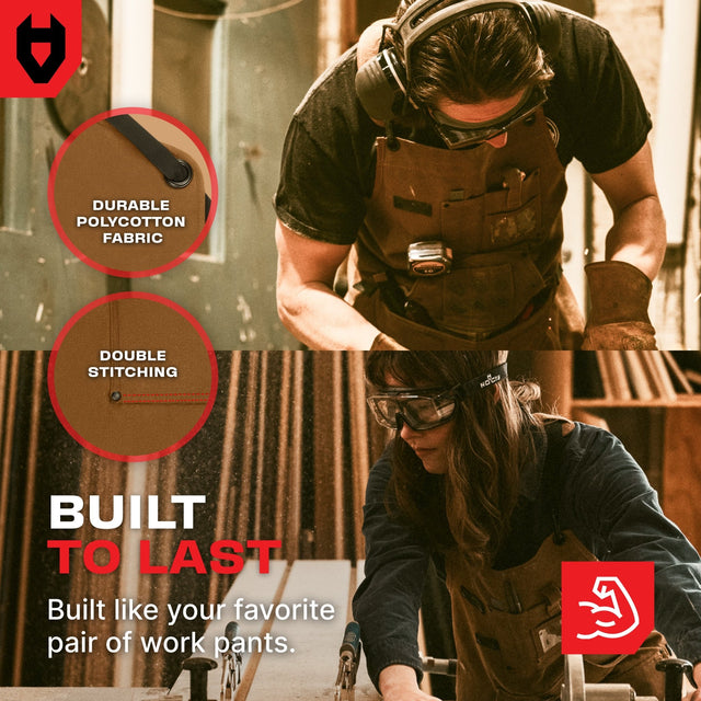 WorkCraft+ Durable Functional Work Apron - NoCry - 